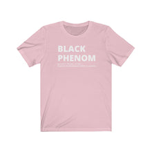 Load image into Gallery viewer, Unisex Jersey Short Sleeve Tee (Black Love Rocks Original - PHENOM 2)