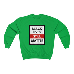 Unisex Heavy Blend™ Crewneck Sweatshirt (Black Love Rocks Offical - STILL)