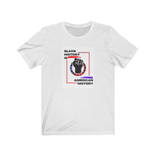 Load image into Gallery viewer, Unisex Jersey Short Sleeve Tee (Black Love Rocks Official Design - History)