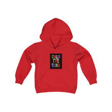 Load image into Gallery viewer, Youth Heavy Blend Hooded Sweatshirt (Black Love Rocks Original Design - Child of the King)
