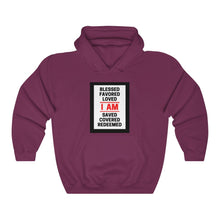 Load image into Gallery viewer, Unisex Heavy Blend™ Hooded Sweatshirt (Black Love Rocks Original - I AM)
