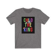 Load image into Gallery viewer, Unisex Jersey Short Sleeve Tee (Black Love Rocks Original Design - Child of the King)
