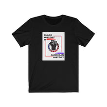 Load image into Gallery viewer, Unisex Jersey Short Sleeve Tee (Black Love Rocks Official Design - History)
