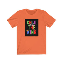 Load image into Gallery viewer, Unisex Jersey Short Sleeve Tee (Black Love Rocks Official - King&#39;s Child)
