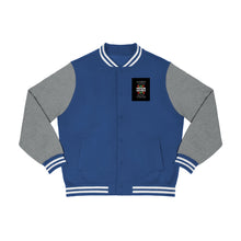 Load image into Gallery viewer, Men&#39;s Varsity Jacket (Black Love Rocks Official - PHENOM)
