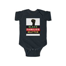 Load image into Gallery viewer, Infant Fine Jersey Bodysuit (Black Love Rocks Official Design - Black Families)
