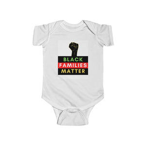 Infant Fine Jersey Bodysuit (Black Love Rocks Official Design - Black Families)