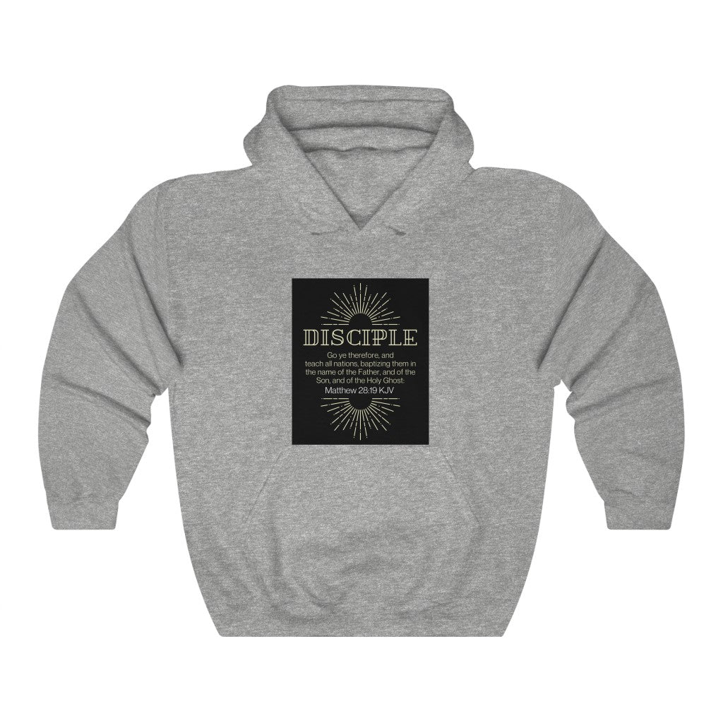 Unisex Heavy Blend™ Hooded Sweatshirt (Black Love Rocks Original Design - Disciple)