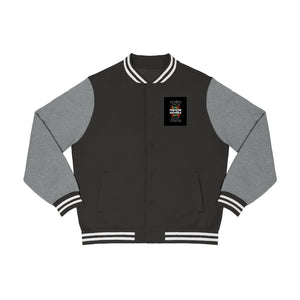 Men's Varsity Jacket (Black Love Rocks Official - PHENOM)