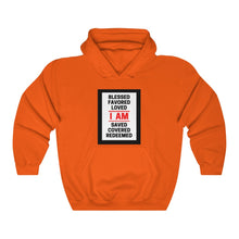 Load image into Gallery viewer, Unisex Heavy Blend™ Hooded Sweatshirt (Black Love Rocks Original - I AM)
