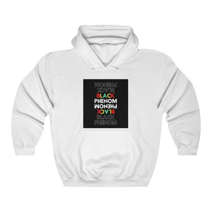 Unisex Heavy Blend™ Hooded Sweatshirt (Black Love Rocks Original Design - Phenom)