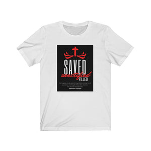 Unisex Jersey Short Sleeve Tee (Black Love Rocks Original Design - SAVED)