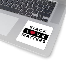 Load image into Gallery viewer, Custom Cut Stickers (Black Love Rocks Original Design)
