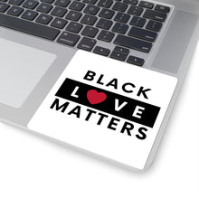 Load image into Gallery viewer, Custom Cut Stickers (Black Love Rocks Original Design)
