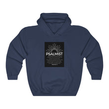 Load image into Gallery viewer, Unisex Heavy Blend™ Hooded Sweatshirt (Black Love Rocks Original Design - Psalmist)
