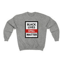 Load image into Gallery viewer, Unisex Heavy Blend™ Crewneck Sweatshirt (Black Love Rocks Offical - STILL)
