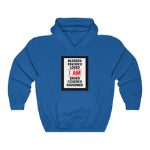 Load image into Gallery viewer, Unisex Heavy Blend™ Hooded Sweatshirt (Black Love Rocks Original - I AM)
