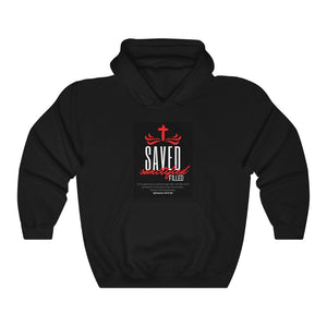 Unisex Heavy Blend™ Hooded Sweatshirt (Black Love Rocks Original - SAVED)