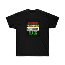 Load image into Gallery viewer, Unisex Ultra Cotton Tee (Black Love Rocks Original Design - Brilliantly)
