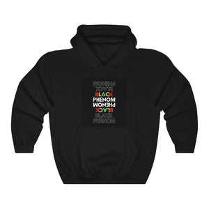 Unisex Heavy Blend™ Hooded Sweatshirt (Black Love Rocks Original Design - Phenom)