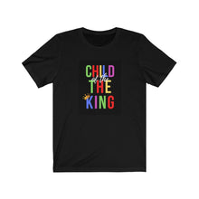 Load image into Gallery viewer, Unisex Jersey Short Sleeve Tee (Black Love Rocks Official - King&#39;s Child)
