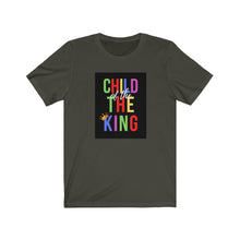 Load image into Gallery viewer, Unisex Jersey Short Sleeve Tee (Black Love Rocks Official - King&#39;s Child)
