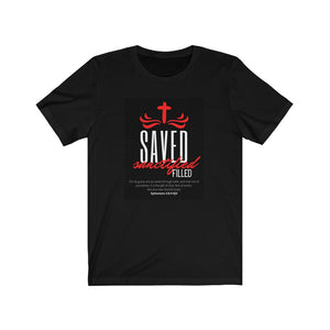 Unisex Jersey Short Sleeve Tee (Black Love Rocks Original Design - SAVED)