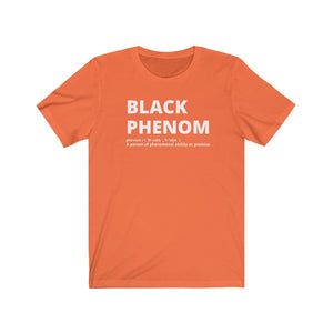 Unisex Jersey Short Sleeve Tee (Black Love Rocks Original - PHENOM 2)