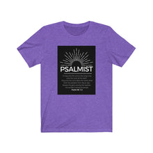 Load image into Gallery viewer, Unisex Jersey Short Sleeve Tee (Black Love Rocks Original Design - Psalmist)
