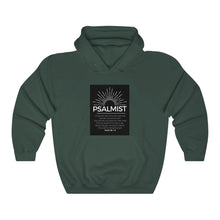 Load image into Gallery viewer, Unisex Heavy Blend™ Hooded Sweatshirt (Black Love Rocks Original Design - Psalmist)
