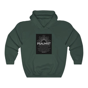 Unisex Heavy Blend™ Hooded Sweatshirt (Black Love Rocks Original Design - Psalmist)