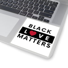 Load image into Gallery viewer, Custom Cut Stickers (Black Love Rocks Original Design)
