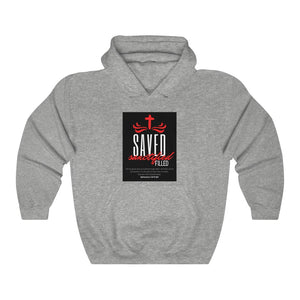 Unisex Heavy Blend™ Hooded Sweatshirt (Black Love Rocks Original - SAVED)