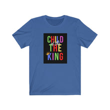 Load image into Gallery viewer, Unisex Jersey Short Sleeve Tee (Black Love Rocks Official - King&#39;s Child)
