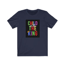 Load image into Gallery viewer, Unisex Jersey Short Sleeve Tee (Black Love Rocks Official - King&#39;s Child)
