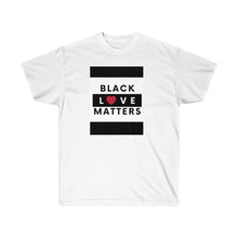 Load image into Gallery viewer, Unisex Ultra Cotton Tee (Black Love Rocks Original - Black Love)
