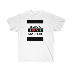 Unisex Ultra Cotton Tee (Black Love Rocks Original - Black Love)