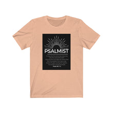 Load image into Gallery viewer, Unisex Jersey Short Sleeve Tee (Black Love Rocks Original Design - Psalmist)
